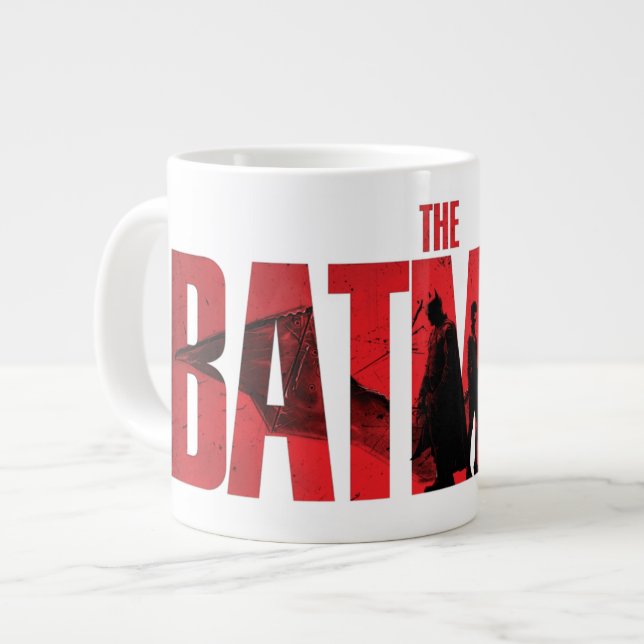 The Batman & Catwoman Logo Jumbo-Tasse (Vorderseite Links)