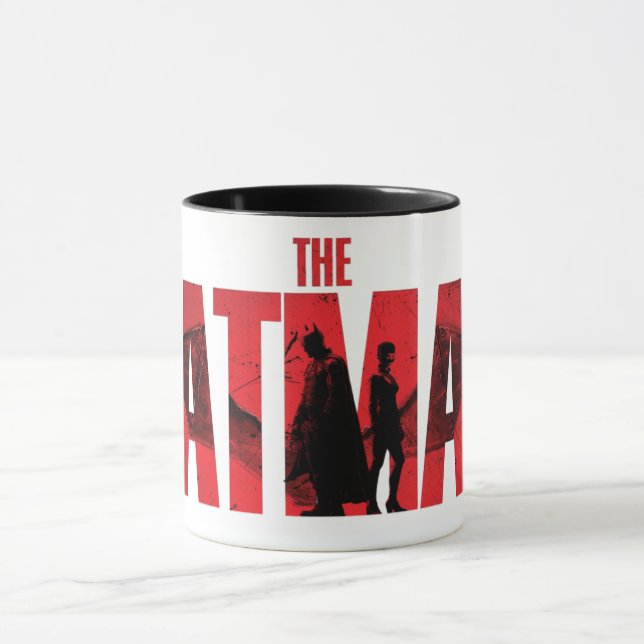 The Batman & Catwoman Logo Tasse (Zentrum)