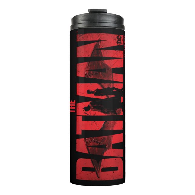 The Batman & Catwoman Logo Thermosbecher (Vorderseite)