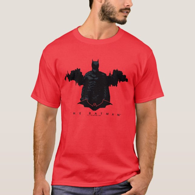The Batman Gotham Silhouette T-Shirt (Vorderseite)