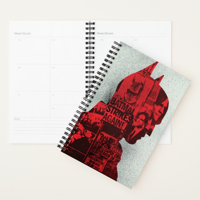 The Batman Newspaper Silhouette Planer (Anzeige)