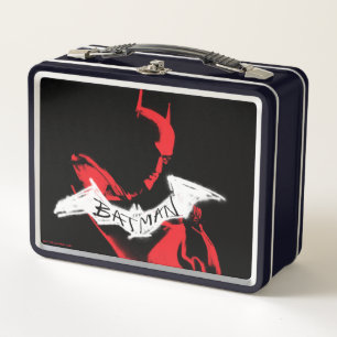 The Batman Spraypaint Outline Metall Brotdose