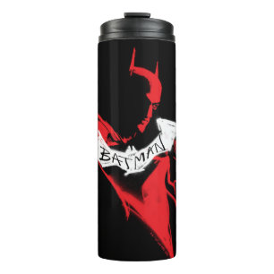 The Batman Spraypaint Outline Thermosbecher