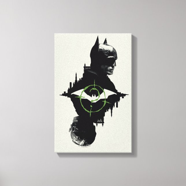 The Batman & The Riddler Dual Character Graphic Leinwanddruck (Vorderseite)
