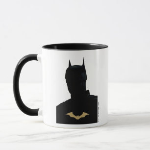The Batman With Golden Bat Symbol Tasse