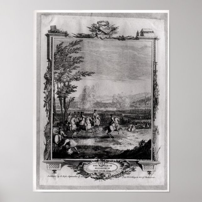 The Battle of Blenheim Poster (Vorne)