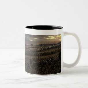 The Battle of the Pelennor Fields Zweifarbige Tasse