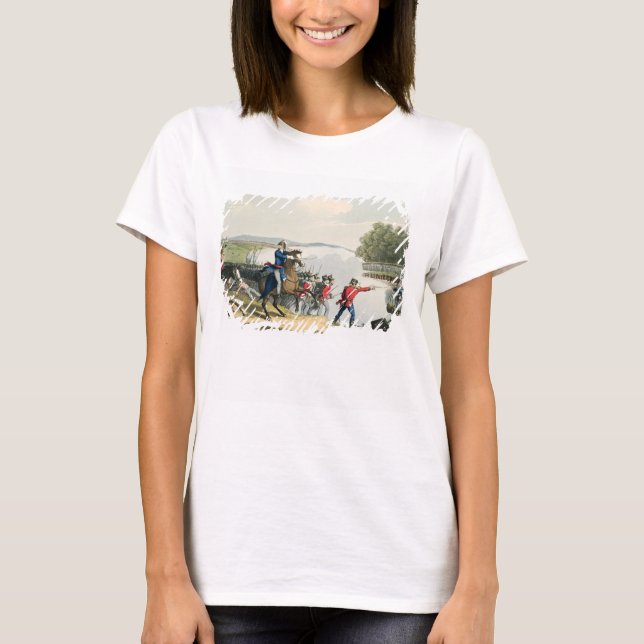 The Battle of Waterloo Decided by the Duke of Well T-Shirt (Vorderseite)