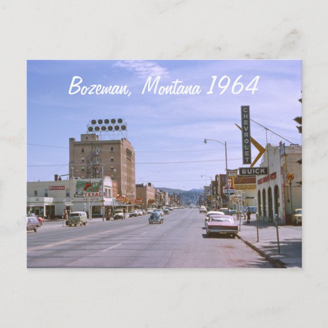 The Baxter Hotel Bozeman Montana 1964 Carte postal (Devant)
