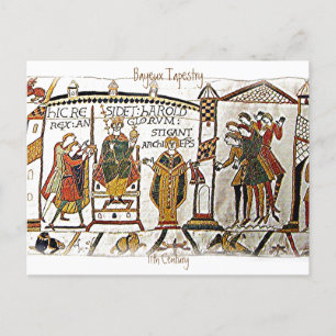 The Bayeux Tapestry -a2 - Postcard Postkarte