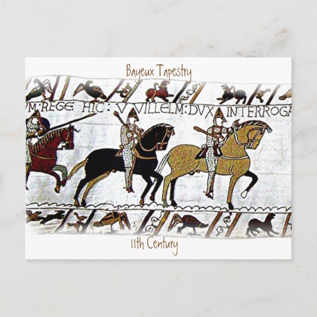 The Bayeux Tapestry a3 - Postcard Postkarte (Vorderseite)