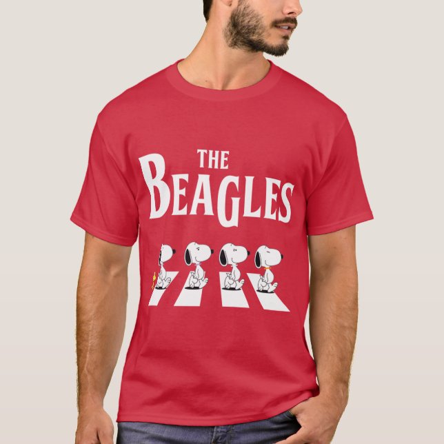 The Beagles Abbey Road Pawty PERFECT GIFT FOR YOU  T-Shirt (Vorderseite)
