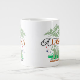 The Bear of Alaska – Adventure Coffee Mug Jumbo-Tasse