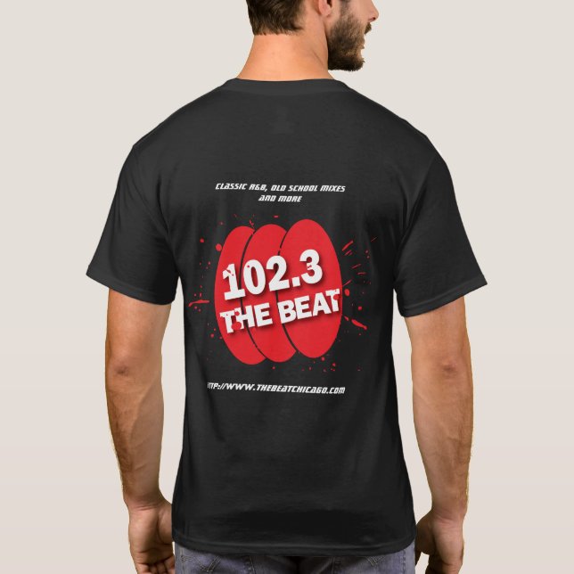 The Beat Chicago T - Shirt - Hochwertige (Rückseite)