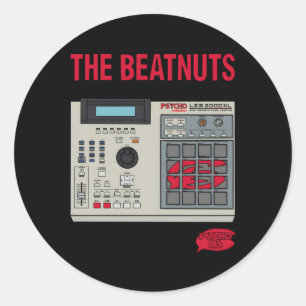 The Beatnuts Akai Mpc 2000 Xl Runder Aufkleber