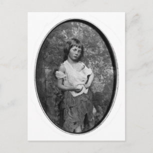 The Beggar Maid / Alice Liddell ~ 1859 Postkarte