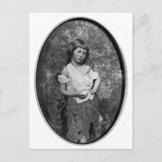 The Beggar Maid / Alice Liddell ~ 1859 Postkarte