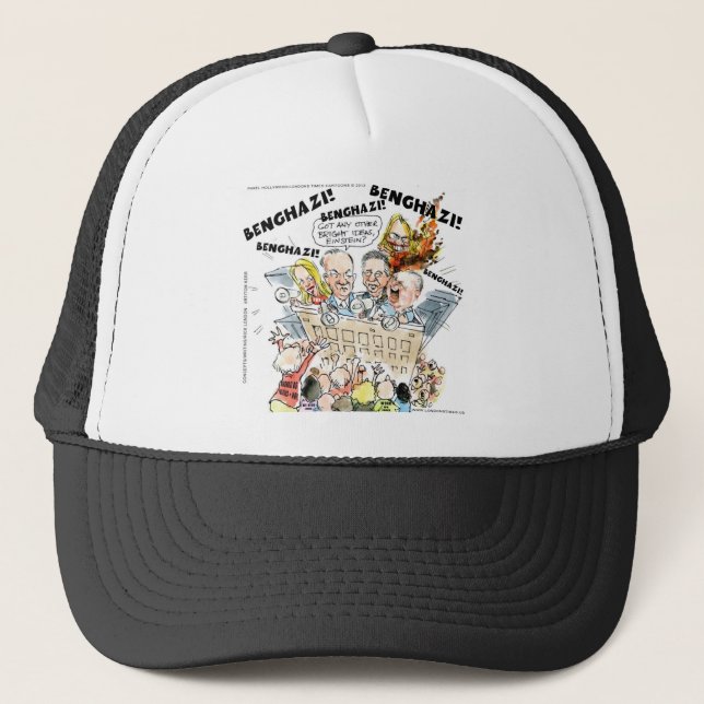 The Benghazi Shuffle Funny Truckerkappe (Vorderseite)
