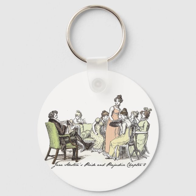 The BennetFamily - Jane Austen Pride & Prejudice Schlüsselanhänger (Vorderseite)