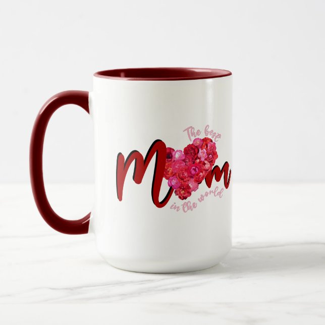 The Best Mom in the World Tasse (Links)