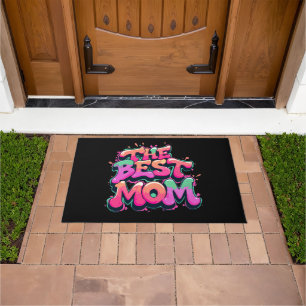 The best mom Stil Fußmatte