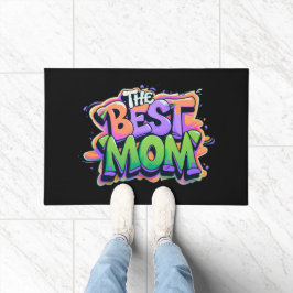 The best mom Stil Fußmatte