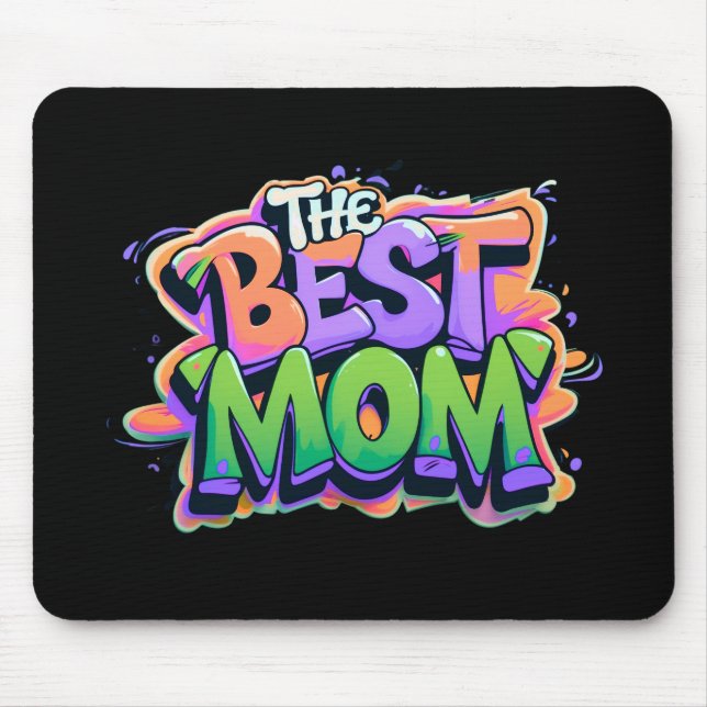 The best mom Stil Mousepad (Vorne)