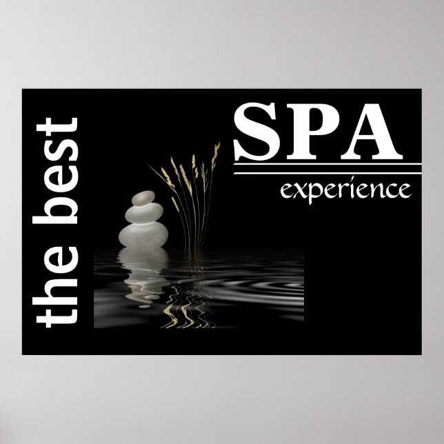 The Best Spa Experience Poster (Vorne)