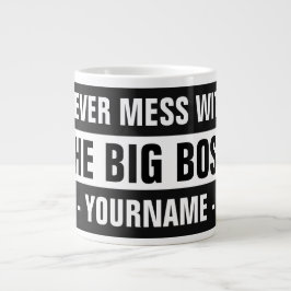 "The Big Boss"-Tasse völlig anpassbar Jumbo-Tasse