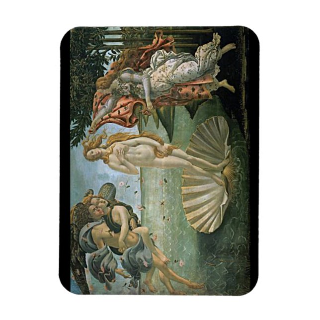The Birth of Venus by Botticelli Magnet (Vertikal)