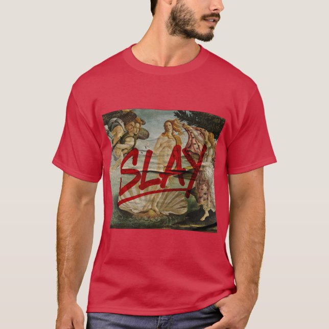 The Birth of Venus – SLAY (Red Marker Remix) T-Shirt (Vorderseite)