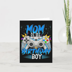 The Birthday Boy Video Game Birthday Gamer Boys Karte