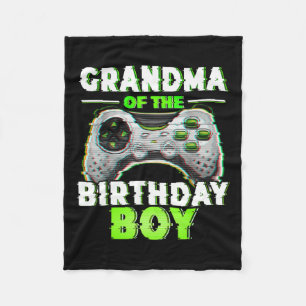 The Birthday Boy Video Gamer Matching Family Fleecedecke