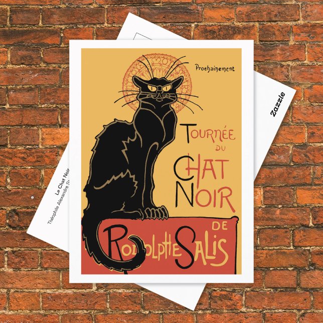 The Black Cat Werbung Theophile Steinlen Postkarte (Von Creator hochgeladen)