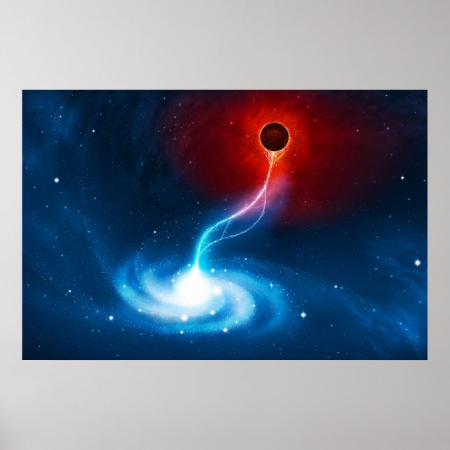 The Black Hole Poster (Vorne)