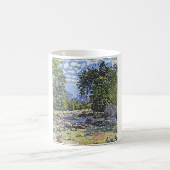 The Black Lutschina (von Ferdinand Hodler) Kaffeetasse (Mittel)