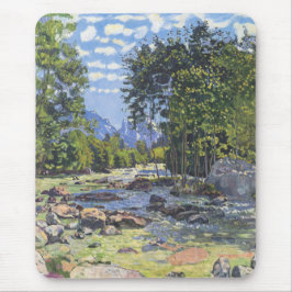 The Black Lutschina (von Ferdinand Hodler) Mousepad