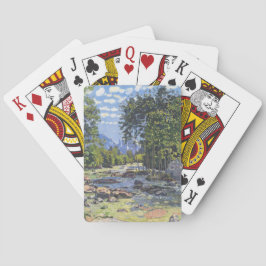 The Black Lutschina (von Ferdinand Hodler) Spielkarten