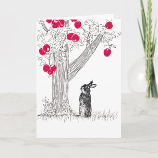 The Black Rabbit and the Apple Tree Karte