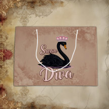 The black swan, queen of the water.