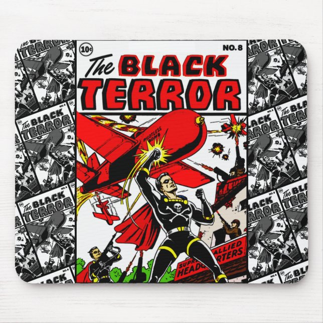 The Black Terror-Mauspad Mousepad (Vorne)