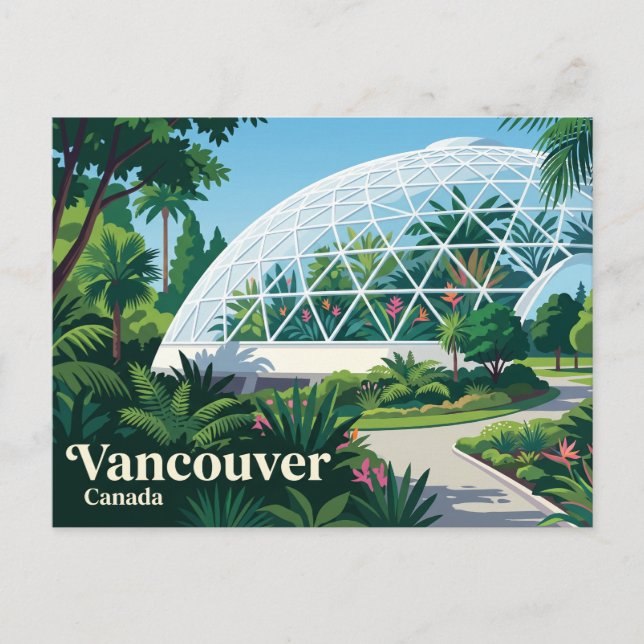 The Bloedel Conservatory Kanada Postkarte (Vorderseite)
