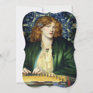 The Blue Bower (von Dante Gabriel Rossetti) Mitteilungskarte