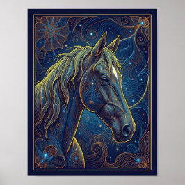 The Blue Horse Dreams Poster