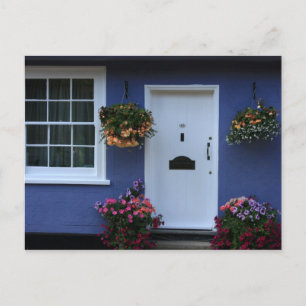 The Blue House, Saffron Walden, Essex, Vereinigtes Postkarte