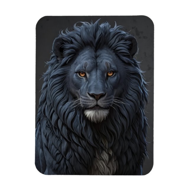 The Blue Lion  Magnet (Vertikal)