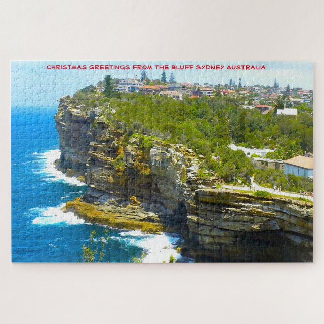 The Bluff Sydney Australia Jigsaw Puzzle (Horizontal)
