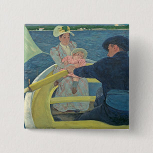 The Boating Party, 1893-94 (Öl auf Leinwand) Button