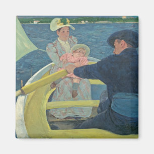 The Boating Party, 1893-94 (Öl auf Leinwand) Magnet