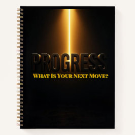 The Bold Command | Action Motivational Typography Notizbuch